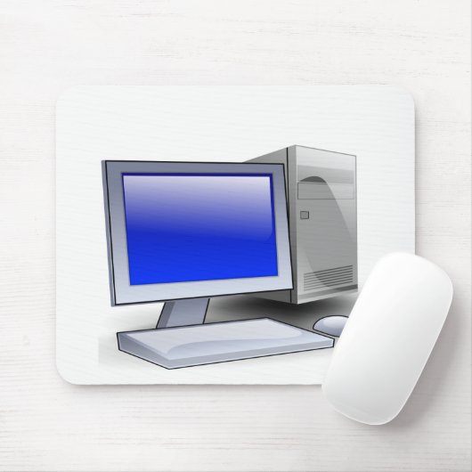 Tapis De Souris Ordinateur de bureau (Avec souris)