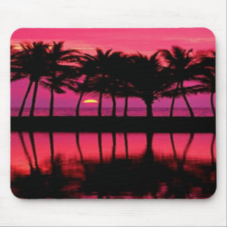 ** TAPIS DE SOURIS - * ordinateur rose Mousepad de