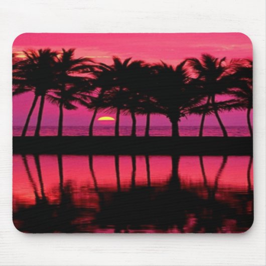 ** TAPIS DE SOURIS - * ordinateur rose Mousepad de (Devant)