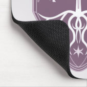 Tapis De Souris "Ordre crête d'arbre blanc" (Coin)