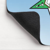 Tapis De Souris Ordre d'OES du bleu oriental d'étoile (Coin)