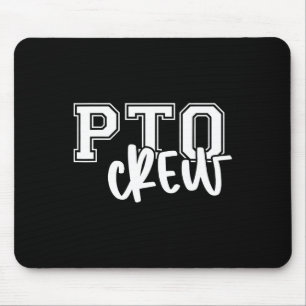 Tapis De Souris Organisation de Parents et d'Enseignants Retro Pto