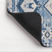 Tapis De Souris Oriental Antique Bleu Kilim Rug (Coin)