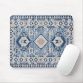 Tapis De Souris Oriental Antique Bleu Kilim Rug (Avec souris)
