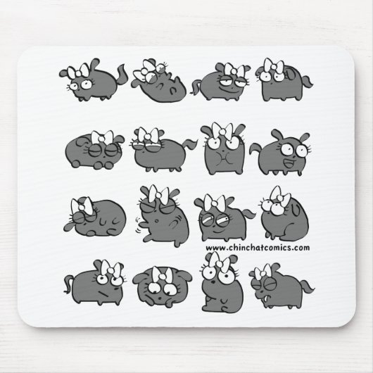 Tapis De Souris Original Rolo de ChinChatcomics (Devant)