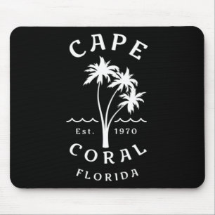 Tapis De Souris Originale Cape Coral Floride Plages Nouveauté Art