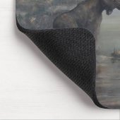 Tapis De Souris Orignal Majestueux (Coin)