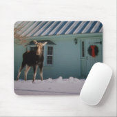 Tapis De Souris Orignaux de Noël (Avec souris)