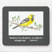 Tapis De Souris Oriole Mousepad (Devant)