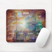 Tapis De Souris Orion Nebula 2026 Calendar (Avec souris)