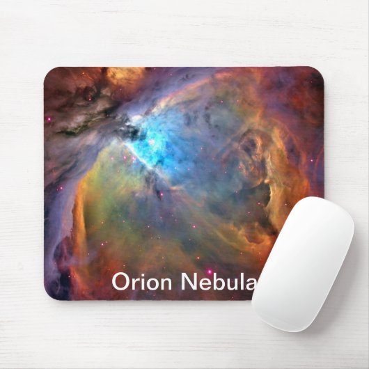 Tapis De Souris Orion Nebula Space Galaxy Mousepad (Avec souris)