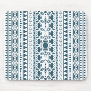 Tapis De Souris Ornement Bohème 30122020 Bleu