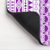 Tapis De Souris Ornement de Bohême 30122020 Violet (Coin)