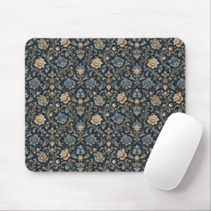 Tapis De Souris Ornementation florale de luxe décorative