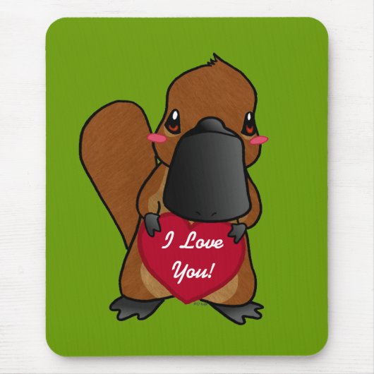 Tapis De Souris Ornithorynque mignon (Devant)
