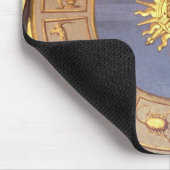 Tapis De Souris Orologio Zodicale (horloge de zodiaque) (fresque (Coin)
