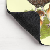 Tapis De Souris Orpington Jubilee Famille de poulet (Coin)