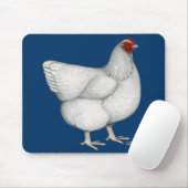 Tapis De Souris Orpington White Hen (Avec souris)