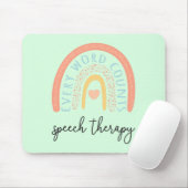 Tapis De Souris Orthophonie II - Chaque Mot Compte (Avec souris)