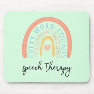 Tapis De Souris Orthophonie II - Chaque Mot Compte