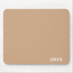 Tapis De Souris Oryx brown beige color name<br><div class="desc">Oryx brown beige color name</div>