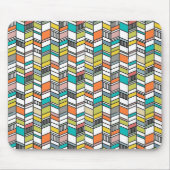 Tapis De Souris Os à perches modernes du milieu du siècle (Devant)