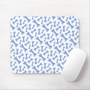 Tapis De Souris Os Chiens Bleus Delicats Mignons Amoureux Des Anim
