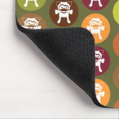 Tapis De Souris Os ! Couleurs d'automne d'impression de cercle (Coin)