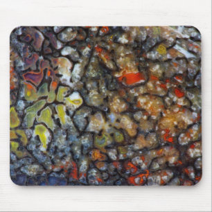 Tapis De Souris Os de dinosaure coloré