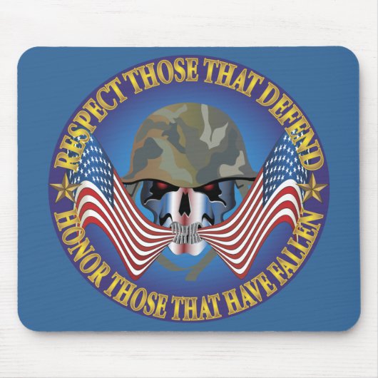 Tapis De Souris Os patriotiques - Customisés (Devant)