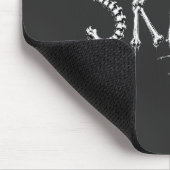 Tapis De Souris Os squelette de skate (Coin)