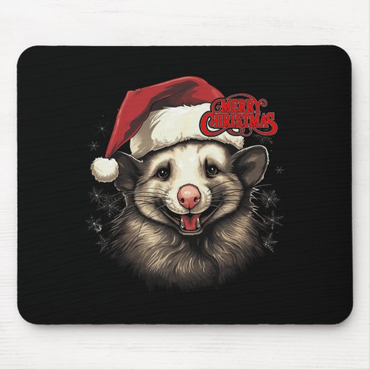 Tapis De Souris Ossum Ssum Funny Merry Christmas Santa Matching Fa (Devant)