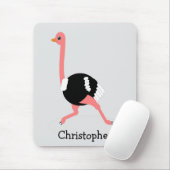 Tapis De Souris Ostrich Design (Avec souris)