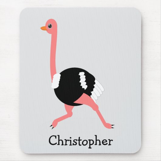 Tapis De Souris Ostrich Design (Devant)