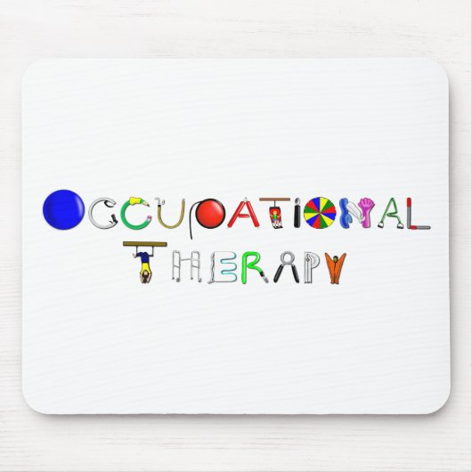 Tapis De Souris OT au travail (Devant)