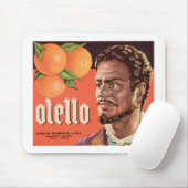 Tapis De Souris Otello Orange Étiquette (Avec souris)