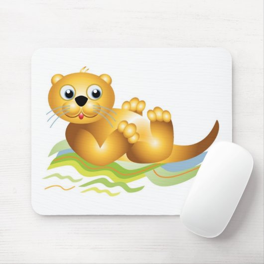 Tapis De Souris Otter (Avec souris)
