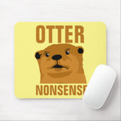 Tapis De Souris Otter Nonsense (Avec souris)