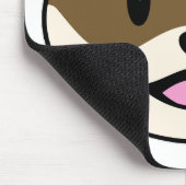 Tapis De Souris Otter souriant mignon (Coin)
