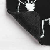 Tapis De Souris Où est ma souris ? Chat noir (Coin)