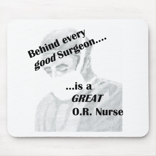 Tapis De Souris OU infirmière (Devant)