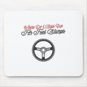 Tapis De Souris Où puis-je m'inscrire pour les timbres de carburan
