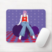 Tapis De Souris "Oublie-moi pas" Mousepad (Avec souris)
