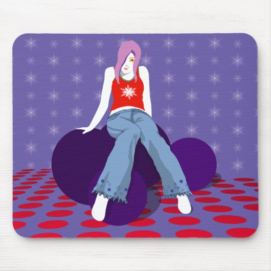 Tapis De Souris "Oublie-moi pas" Mousepad (Devant)