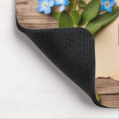 Tapis De Souris Oubliez-Moi-Nots Avec Un Devis (Coin)