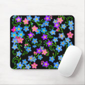 Tapis De Souris Oubliez-moi pas des fleurs Mousepad de jardin (Avec souris)