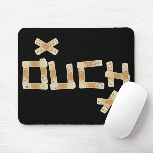 Tapis De Souris Ouch Mousepad (Avec souris)