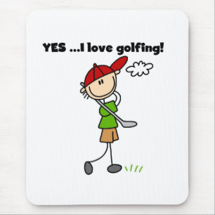 Tapis De Souris OUI J'adore le golf
