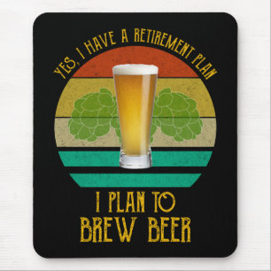 Tapis De Souris Oui, J'Ai Un Régime De Retraite. Je Prévois De B
