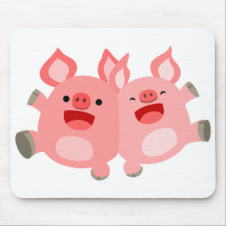 Tapis De Souris OUI ! ! Portes de caricature mignonnes Mousepad